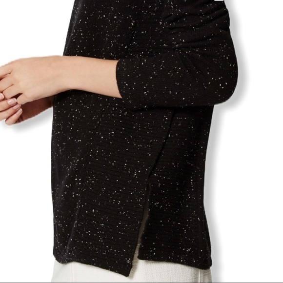 Loft Mixed Media Side Ribbed Sweater - Picture 11 of 11